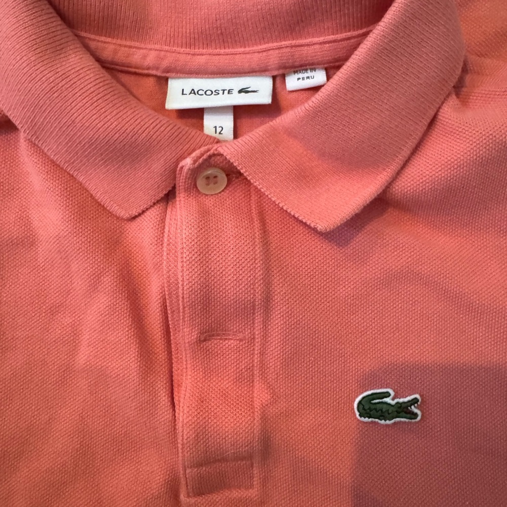 Lacoste Coral Polo Shirt